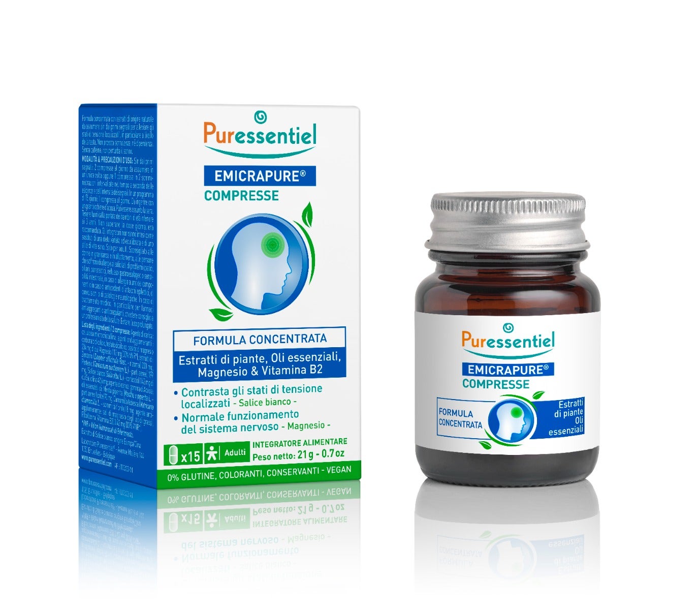 Puressentiel Emicrapure 15 Compresse