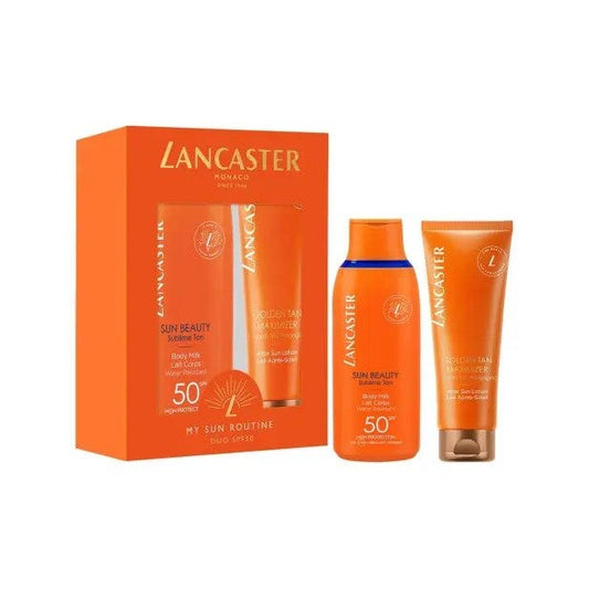 Lancaster Cofanetto Sun Latte Solare Corpo SPF50 175ml+ Lozione Doposole 125ml