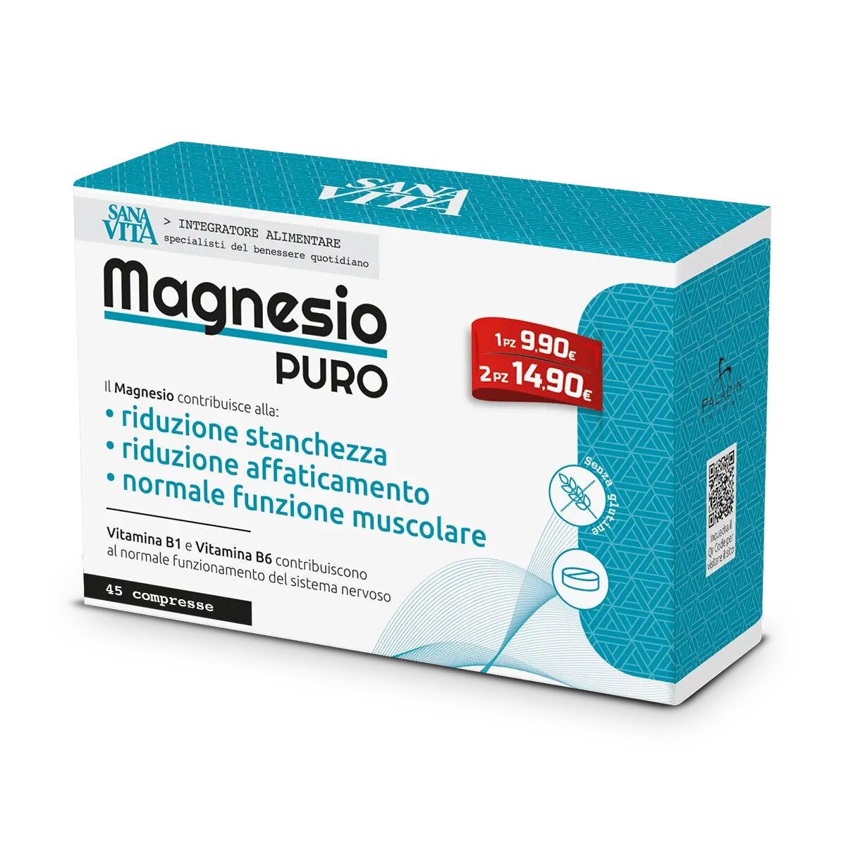 Sanavita Magnesio Puro 45 Compresse