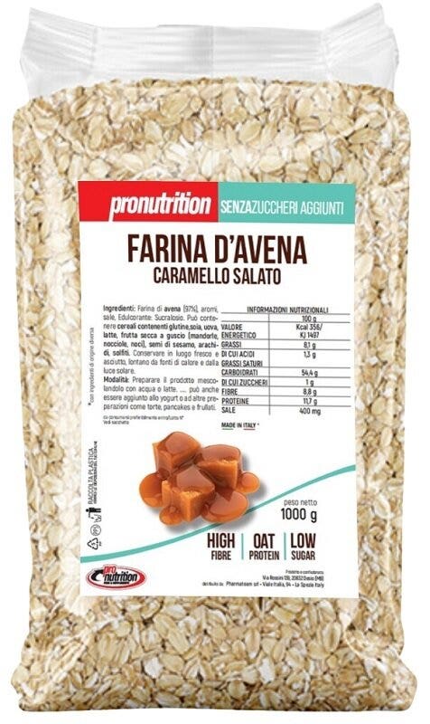 Farina Avena Caramello Salato 1kg