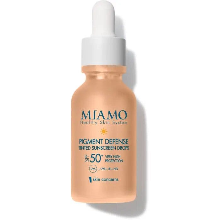 Miamo Siero Pigment Defense Tinted Sunscreen Drops SPF50+ 30ml