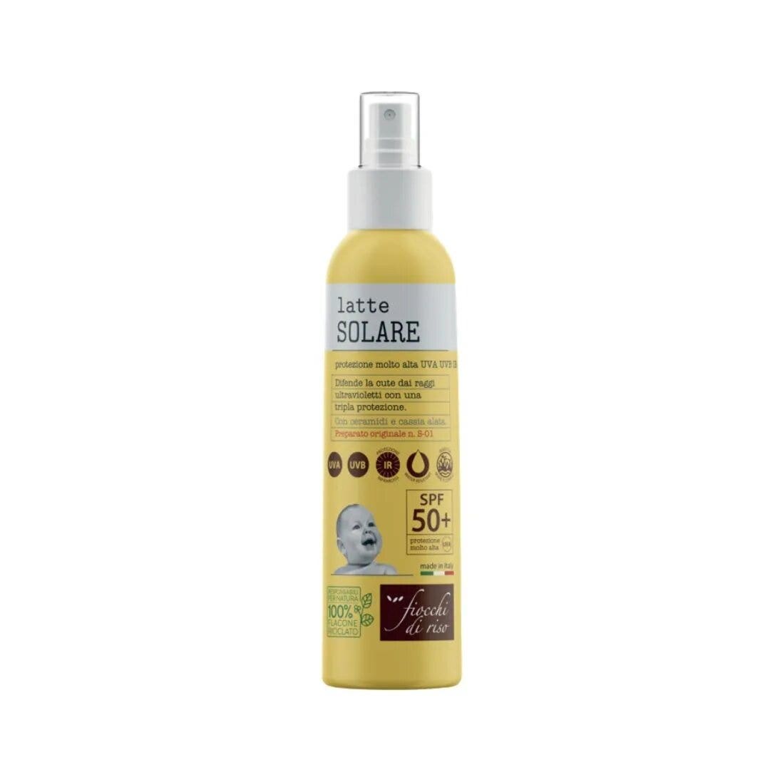 Fiocchi Di Riso Latte Solare Per Bambini 140ml SPF50+