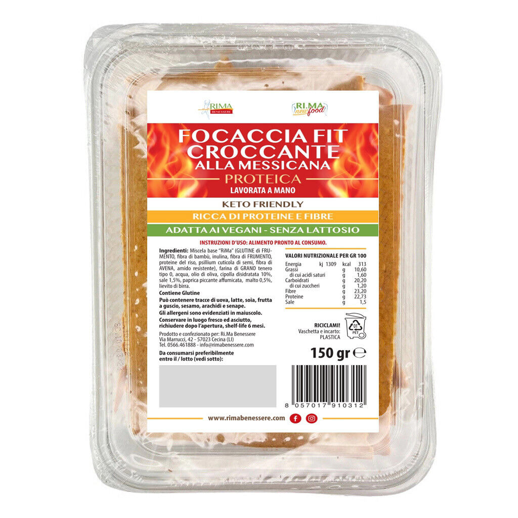 Focaccia Fit Croccante 150 g