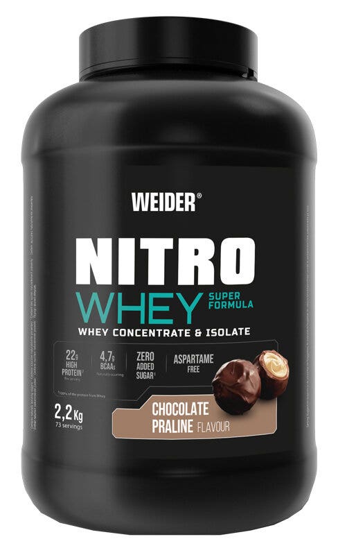 Weider Nitro Whey Super Formula Gusto Cioccolato 2,2Kg