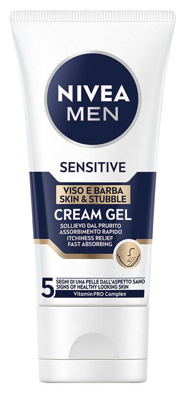 Nivea Sensitive Crema Gel Viso e Barba 50ml