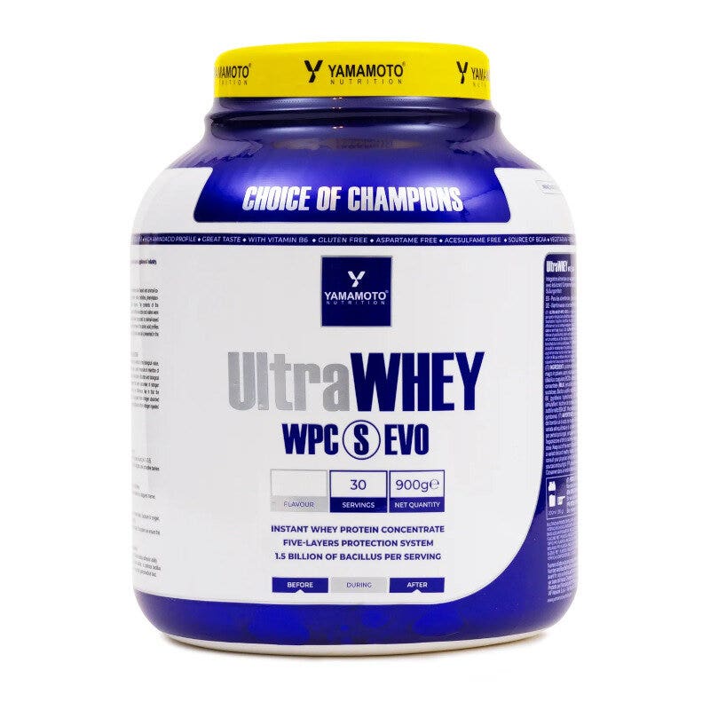 Yamamoto Nutrition UltraWhey WPC S Evo Gusto Cioccolato 900g