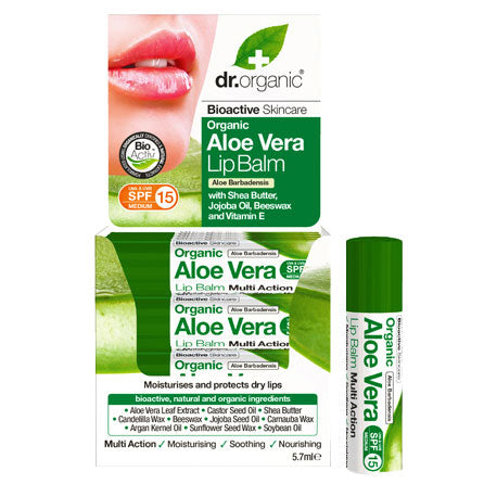 Organic aloe Vera - Lip Balm (5,7ml)