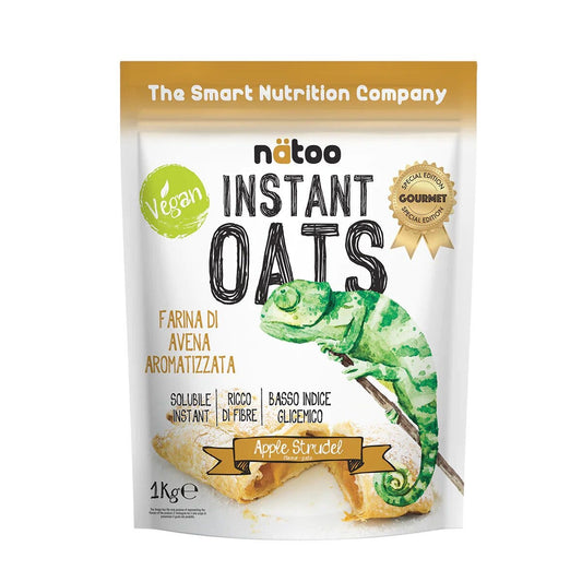 Instant Oats Farina D'avena Aromatizzata Gusto Apple Strudel 1kg