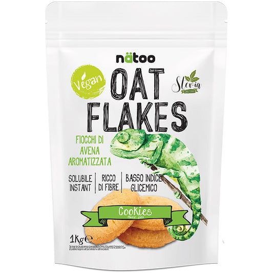 Oat Flakes Stevia (1000g) Gusto: Pistacchio