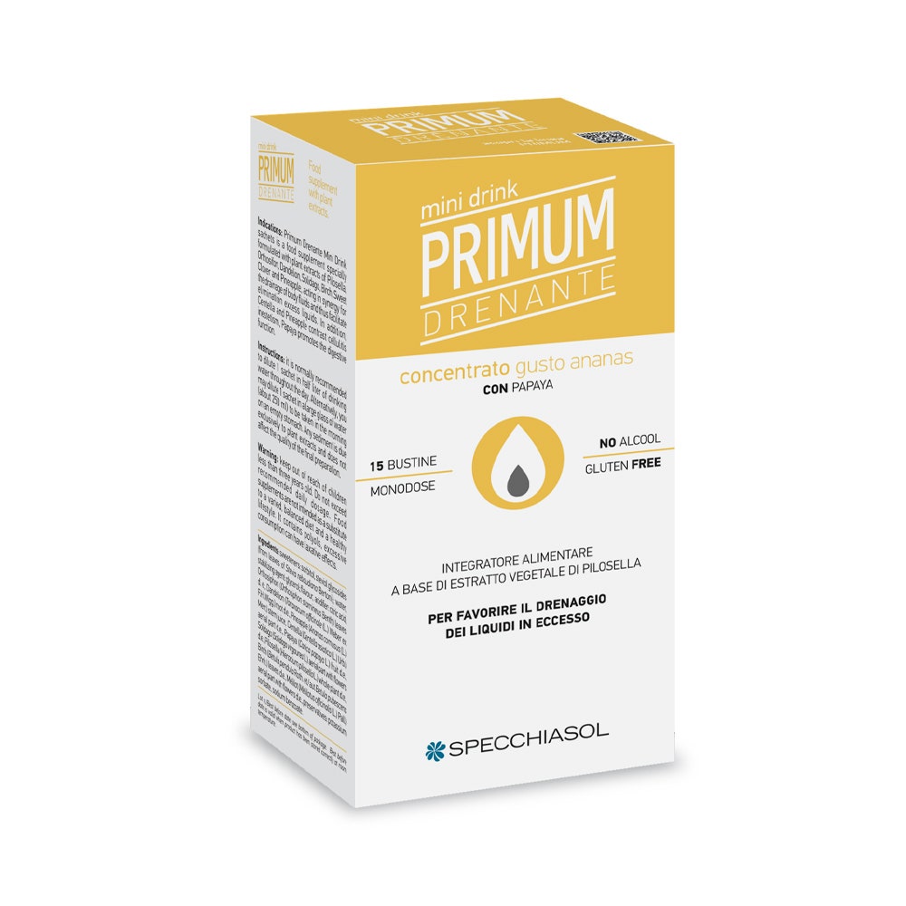 Primum Drenante Gusto Ananas Minidrink 15 Bustine