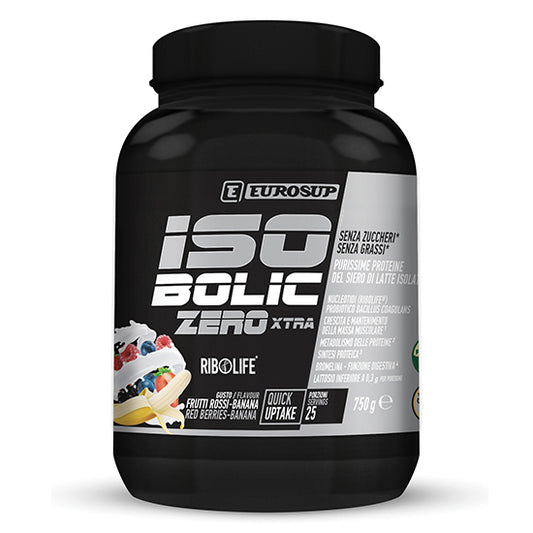 Isobolic Zero Xtra Frutti Rossi/Banana 750g