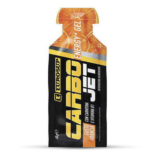 Eurosup Carbo Jet Energy Gel Arancia 30 Bustine Da 40g