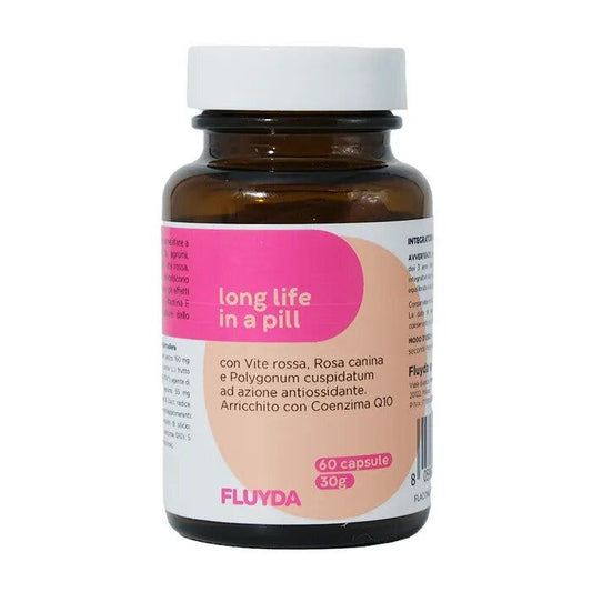 Fluyda Long Life Integratore Antiossidante 60 Capsule