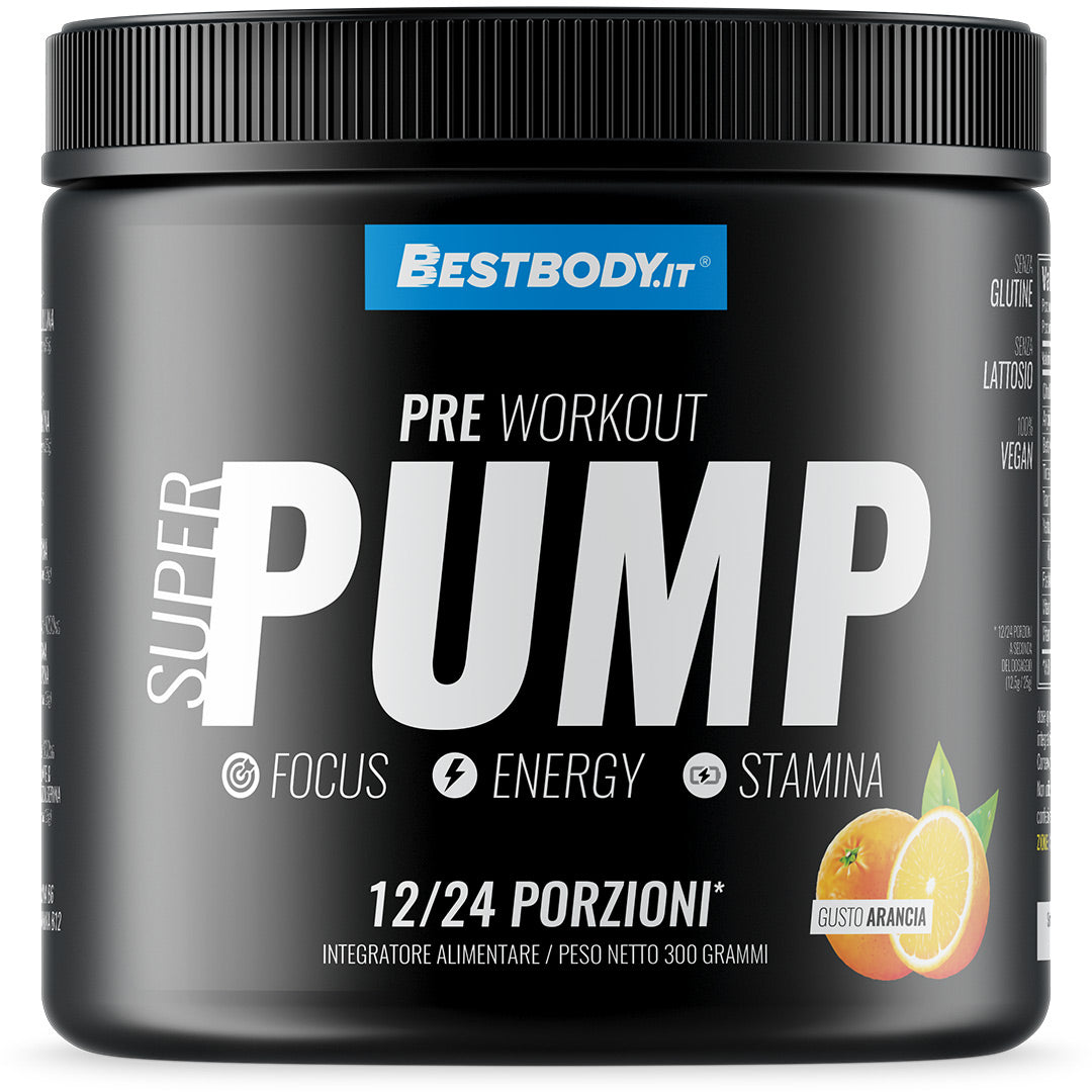 Super Pump (300g) Gusto: Arancia