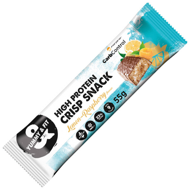 High Protein Crisp Snack (55g) Gusto: limone lampone