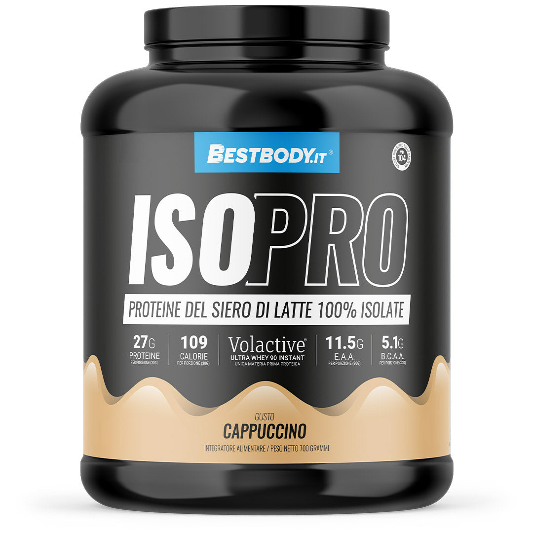 IsoPro 100% Isolate Volactive&#174; (700g) Gusto: Cappuccino