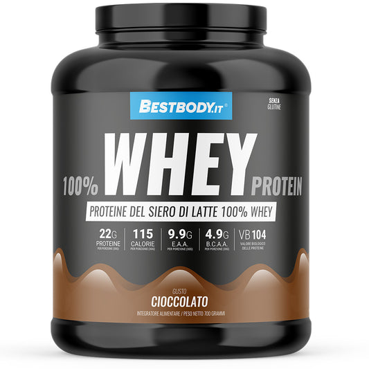 100% Whey Protein (700g) Gusto: Cioccolato