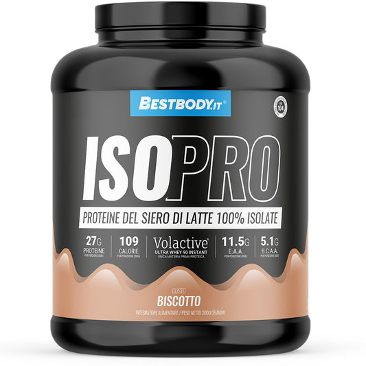 IsoPro 100% Isolate Volactive&#174; (2Kg) Gusto: Biscotto