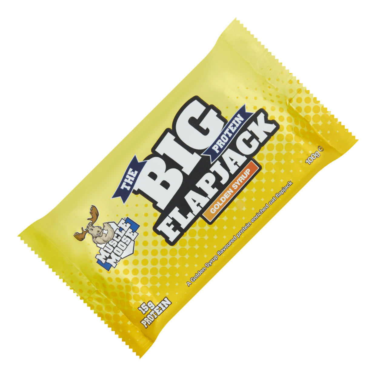 Big Protein Flapjack (100g) Gusto: Golden syrup