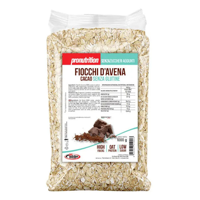 Fiocchi D'Avena Senza Glutine Gusto Cacao 1kg