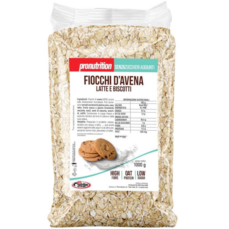 Fiocchi d'Avena (1000g) Gusto: Cioccolato bianco cocco