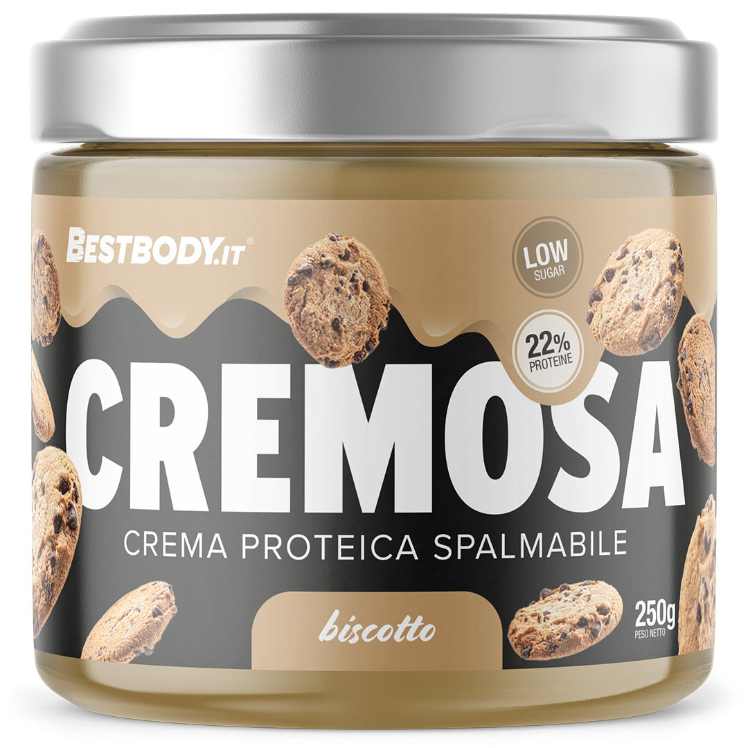 Cremosa  - Crema Proteica (250g) Gusto: Biscotto