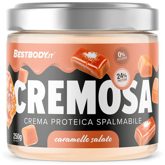 Cremosa  - Crema Proteica (250g) Gusto: Caramello Salato