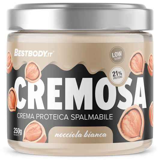 Cremosa  - Crema Proteica (250g) Gusto: Nocciola Bianca