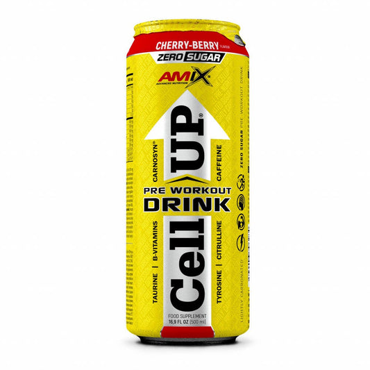 Amix CellUp Pre-Workout Drink Gusto Ciliegia 500ml