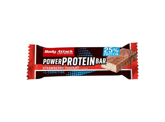 Body Attack Power Protein Bar Barretta Proteica Gusto Yogurt Alla Fragola 35g