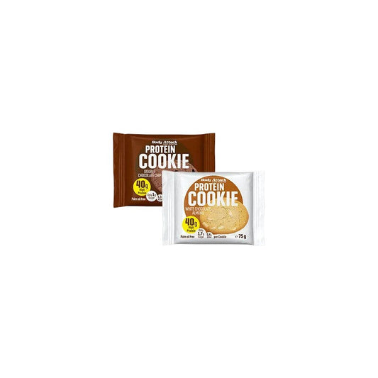 Body Attack Protein Cookie Gusto Cioccolato Bianco & Mandorle 75g