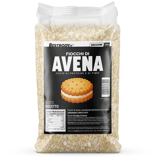 Fiocchi di Avena (1000g) Gusto: Biscotto