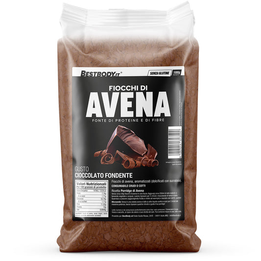 Fiocchi di Avena (1000g) Gusto: Cioccolato fondente