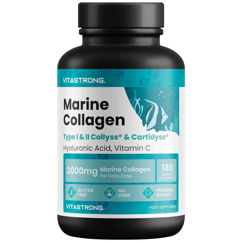 Vitastrong Marine Collagen 180 Compresse