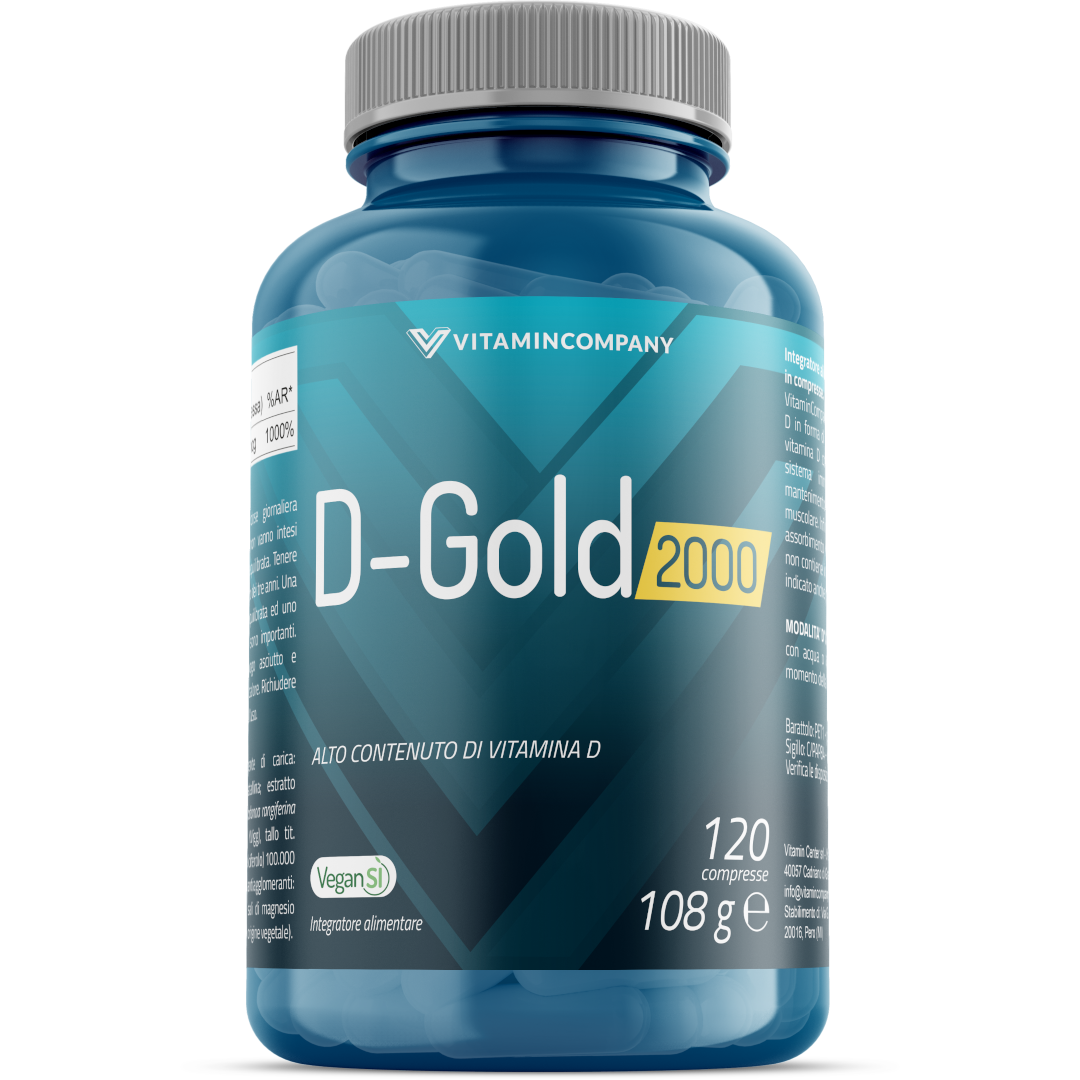 Vitamina D Gold 2000 UI 120 cpr