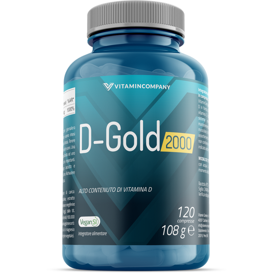 Vitamina D Gold 2000 UI 120 cpr