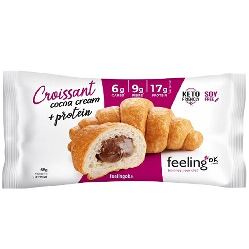 Croissant Crema al Cacao 1 x 65 g (+ Protein )