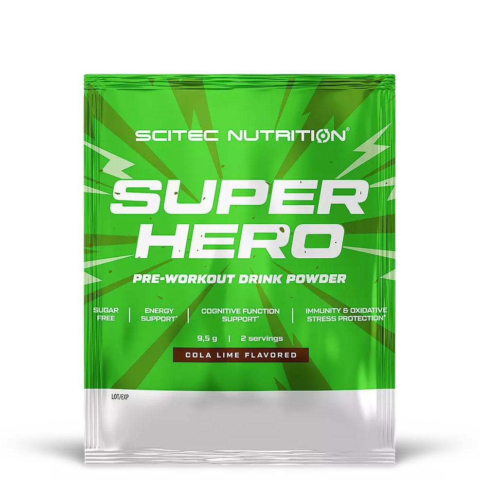 SuperHero 1 x 9,5 g Cola Lime