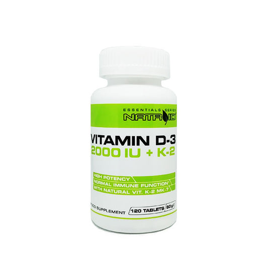 Vitamin D-3 2000 IU + K-2 120 cps