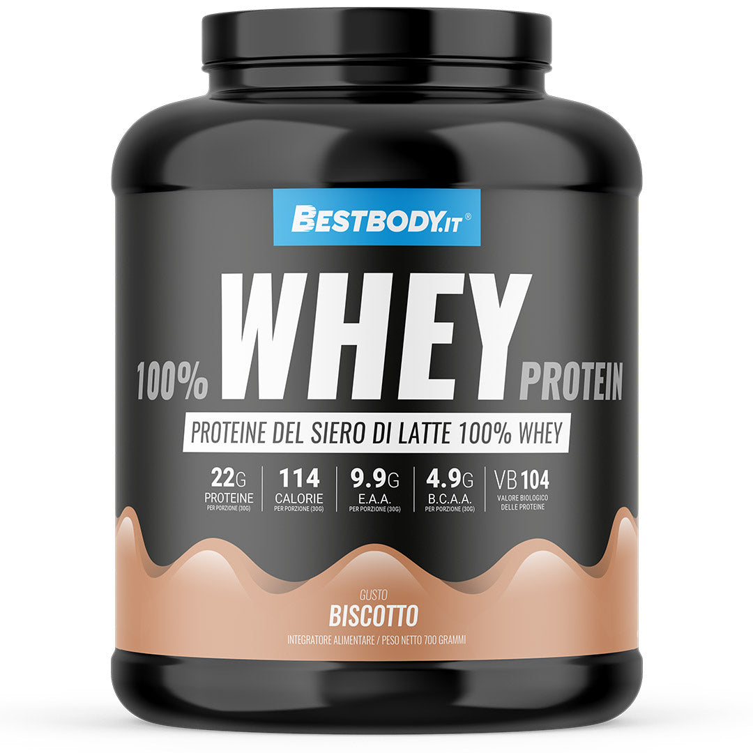 100% Whey Protein (700g) Gusto: Biscotto